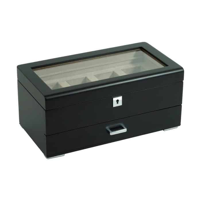 4 Slot Heirloom Collection Watch Box with Draw